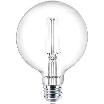 Lampada Wire Led Globo Incanto White Century - Calda Volt 230 Watt 11,5 Lumen 1521 E27- 2 Pezzi