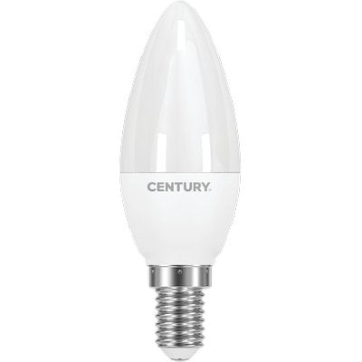 Lampada Led Oliva Harmony 80 Century - Fredda Volt 230 Watt 6 Lumen 490 E14- 10 Pezzi