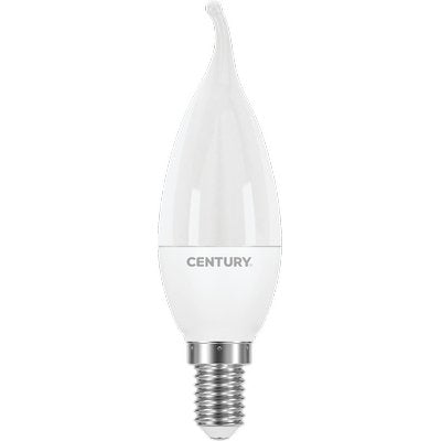 Lampada Led Fiamma Harmony 80 Century - Calda Volt 230 Watt 6 Lumen 490 E14- 10 Pezzi