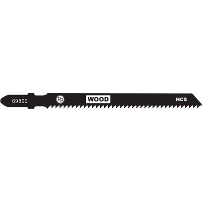 Lama Seghetto Alternativo Attacco Bosch Pg - 698.00 Taglio Medio Legno Mm 100 Cf=Pz 3- 5 Confezioni