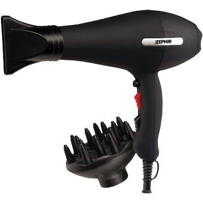 Asciugacapelli Professionale Zhb2002 Zephir Volt 230 Watt 2200 2 Velocita 3 Temperature