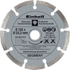 Disco X Scanalatore Muro Thma 1300 Einhell A Settore Mm 125 F.Mm 22,2