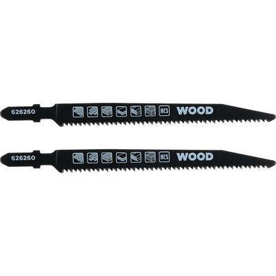 Lama Seghetto Alternativo Attacco Bosch Kwb - Taglio Fine Legno Mm 116 Cf=Pz 2- 1 Confezioni