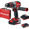 Trapano Avvit Percus Batt Tecd18/50Lii Einhell Volt 18X2 Ah 2 Xchange +Valigia