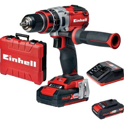 Trapano Avvit Percus Batt Tecd18/50Lii Einhell Volt 18X2 Ah 2 Xchange +Valigia