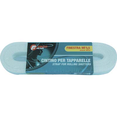 Cintino Avvolgibili Pp Bianco - Mm 22 Gr/Mt 25 Mt 7,5- 12 Pezzi