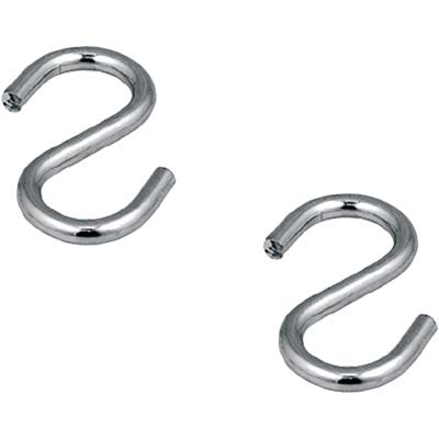 Gancio S Zincato Pronty - Cf=Pz 6 N° 19=Mm 4- 12 Confezioni