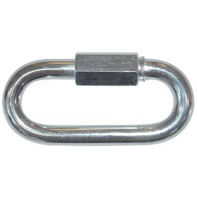 Maglia Giunzione A Vite Zincata - Mm 10- 10 Pezzi