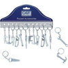 Portachiave Miniutensili - Cf=Pz 12- 1 Confezioni