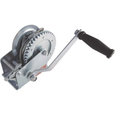 Verricello Manuale Hand Kg 550 + Fune 7,5 Mt