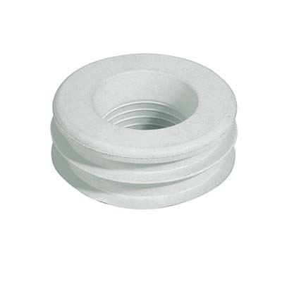 Morsetto Wc - Gomma Bianca Mm 60X30- 20 Pezzi