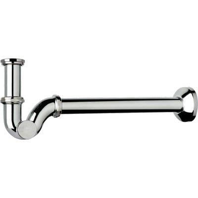 Sifone Cr A P Ispezione Laterale Tea Ottone Cromato 11/4 Canna Cm 25