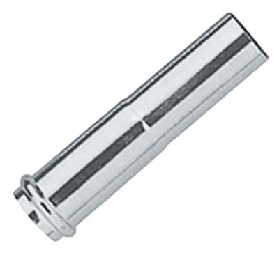 Canotto Cr Di Prolunga - Ottone Cromato Mm 26 Cm 12 + Oring- 10 Pezzi