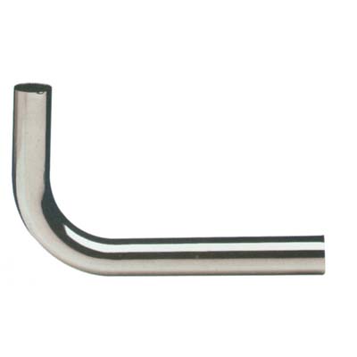 Canotto Cr Curvo 90 ° Ottone Cromato Mm 30 Cm 15X25