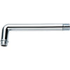 Braccio Doccia Effe Acciaio Inox 1/2M Mm 10 Cm 30