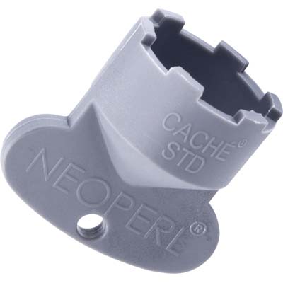 Chiave Aeratore Cache Cascade Std Neoperl - Plastica Grigia M24X1- 10 Pezzi