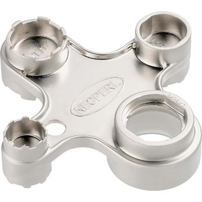 Chiave Aeratore Universale Neoperl Acciaio Nichelato