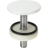 Tappo Copriforo Sanitari Abs - Bianco Mm 50 Cf=Pz 10- 1 Confezioni
