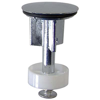 Tappo Cr Piletta Scarico Automatico - Ottone Cromato 1- 5 Pezzi