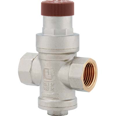 Riduttore Pressione Minipress 360 Itap Ottone Nichelato 1/2F Bar 151/4