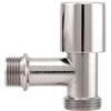 Rubinetto A Vite X Lavatrice 250 Itap - Ottone Cromato 1/2Mx3/4M- 6 Pezzi