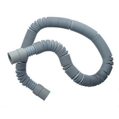 Tubo Estensibile Scarico Lavatrice - Pp Cm 120/400- 2 Pezzi