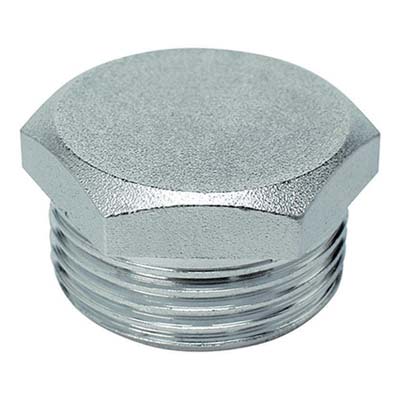 Tappo M Ottone Cromato 290 Gebo - 3/4M- 10 Pezzi