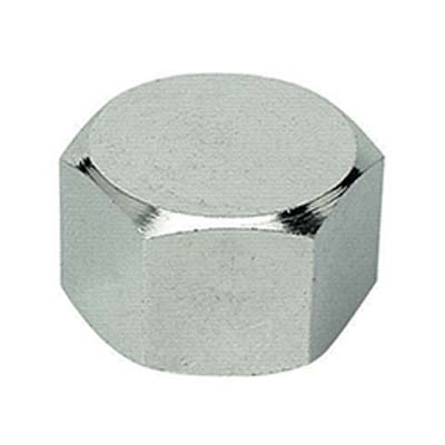 Tappo F Ottone Cromato 300 Gebo - 1/2F- 10 Pezzi