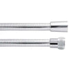 Flessibile Doccia Chromalux Metallic Parigi Metallo/Pvc Cm 150 Ghiera Conica 1/2F