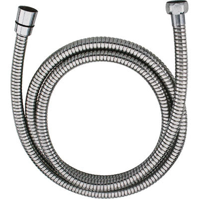 Flessibile Doccia Estensibile Effe - Ottone Cromato Cm 150/200 1/2F- 2 Pezzi