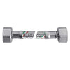 Flessibile Flexcore Ff Parigi - Inox 304/Pe-Rt + Guarnizione 3/8Ff Cm 15- 5 Pezzi