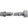 Flessibile Flexcore Mf Ridotto Parigi - Inox 304/Pe-Rt + Guarnizione 3/8Mx1/2F Cm 25- 5 Pezzi