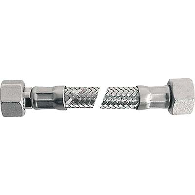 Flessibile Flexcore Ff Ridotto Parigi - Inox 304/Pe-Rt + Guarnizione 3/8Fx1/2F Cm 20- 5 Pezzi
