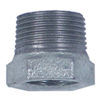 Riduzione Mf Ghisa Zincata 241 Gebo - 1/2Mx3/8F- 20 Pezzi