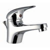 Miscelatore Lavabo Start H25 Crolla Ottone Cromato + Piletta 11/4