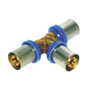 Tee Multistrato Pressare Bampi - Ottone Mm 20- 5 Pezzi
