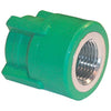 Manicotto Ppr A Saldare Filetto Femmina - Verde/Ottone Mm 25X1/2F- 10 Pezzi