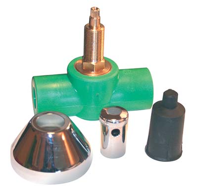 Rubinetto Arresto Ppr A Saldare Verde Mm 20