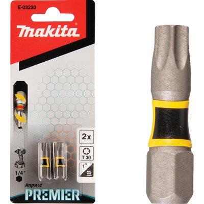 Inserto Torx X Avvitatore Impulsi Makita - Txmm 15X25 Cf=Pz 2- 3 Confezioni