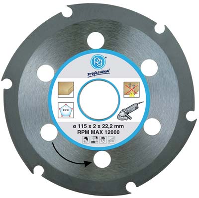 Lama Circolare X Legno Pg - 419.90 Mm 115X22,2 Denti- 2 Pezzi