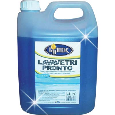 Lavavetro Vaschetta Auto Pronto Uso Lubex - Lt 5- 4 Pezzi