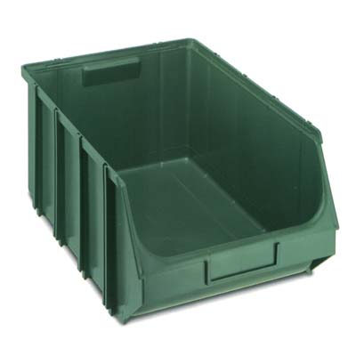Contenitore Sovrapponibile Union Box Terry - Plastica + Portaetichetta D Mm 210X341 H.Mm 167- 10 Pezzi