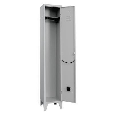 Armadio Spogliatoio Montato Prometal Vern Grigio Posti 1 H.Mm 1795 Mm 360X500