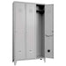 Armadio Spogliatoio Montato Prometal Vern Grigio Posti 3 H.Mm 1795 Mm 1000X350