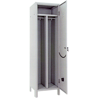 Armadio Sporco Pulito Smontato Prometal Vern Grigio Posti 1 H.Mm 1795 Mm 500X500