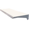 Ripiano Market Acciaio Verniciato Bianco Cm 40X100