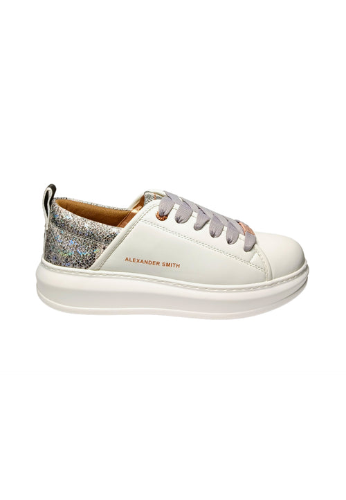 ALEXANDER SMITH Scarpe Donna Alexander Smith Eco-Wembley Woman- White Dark Grey da donna