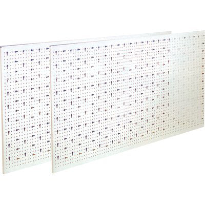 Pannello Espositivo A Fori Asolati Acciaio Verniciato Cm 100X50 Avorio