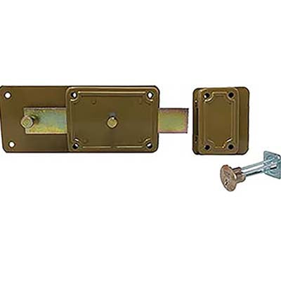 Serratura Ferroglietto P60 Staccato Facchinetti - C.Tondo Staccato M6+Pomolo E.Mm 40- 2 Pezzi