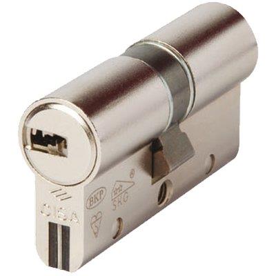 Cilindro Sagomato Ap4 S Cisa Ott.Nich.Satin Chiavi 5 Mm 90 40+50